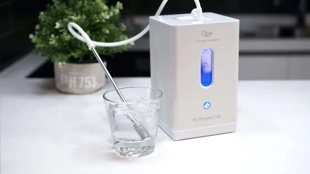 Qlife respire 150 hydrogen water Best Hydrogen Inhaler portable drinking water