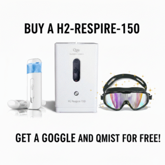 H2 Respire 150 Portable Pure Hydrogen & Brown’s Gas Inhaler
