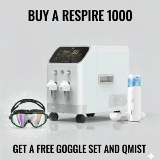 H2 Respire 1000 Clinical Grade Pure H2 & Brown’s Gas Inhalation Machine