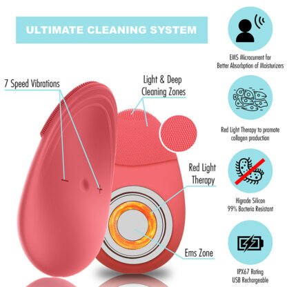 Qlife Vibe 4 in 1 Face Cleaning System - Image 4