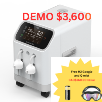 DEMO H2 Respire 1000 Clinical Grade Pure H2 & Brown’s Gas Inhalation Machine